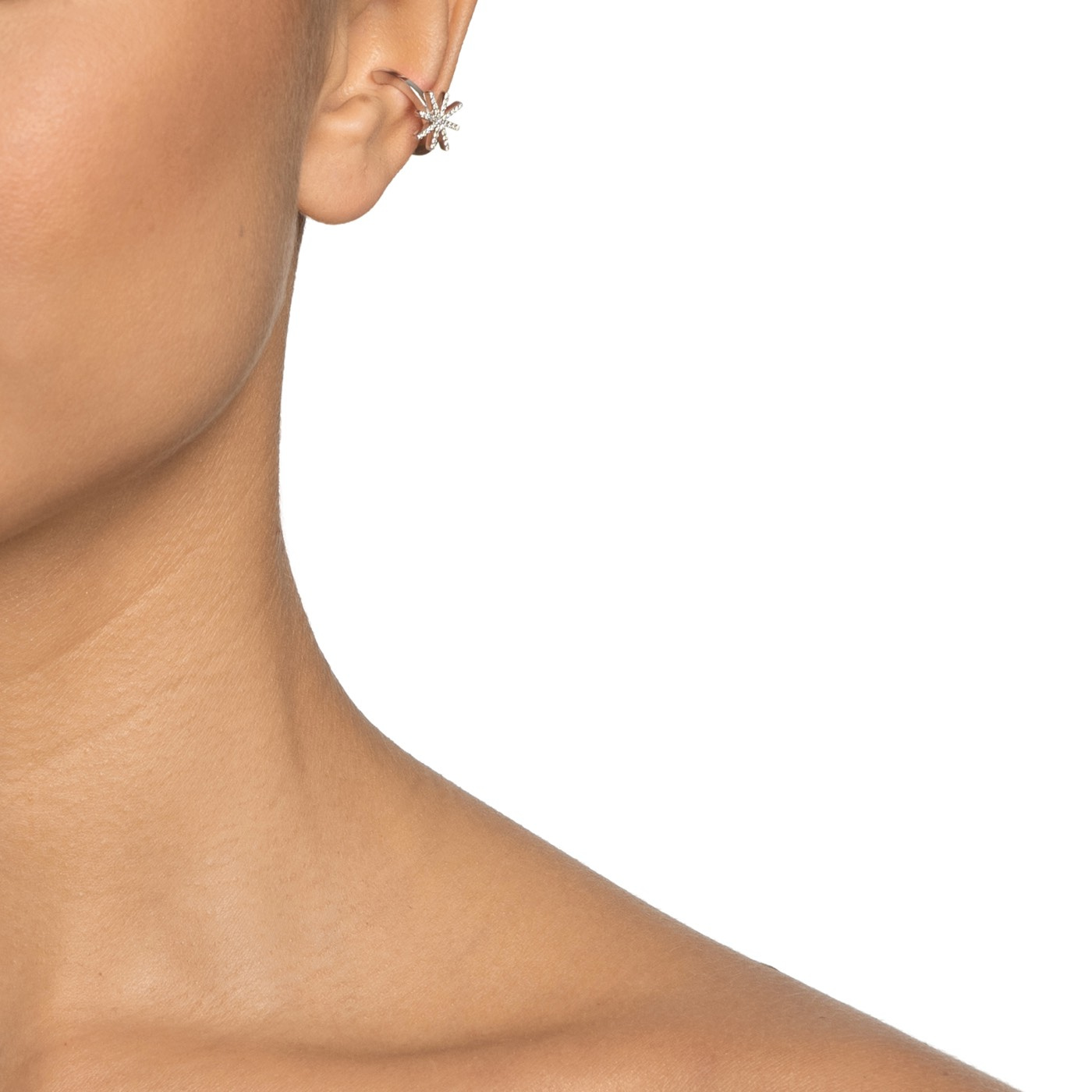 Beam & Stars Oorbel Zilver