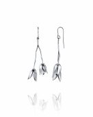 Helleborus Earrings Silver Helleborus Earrings Silver