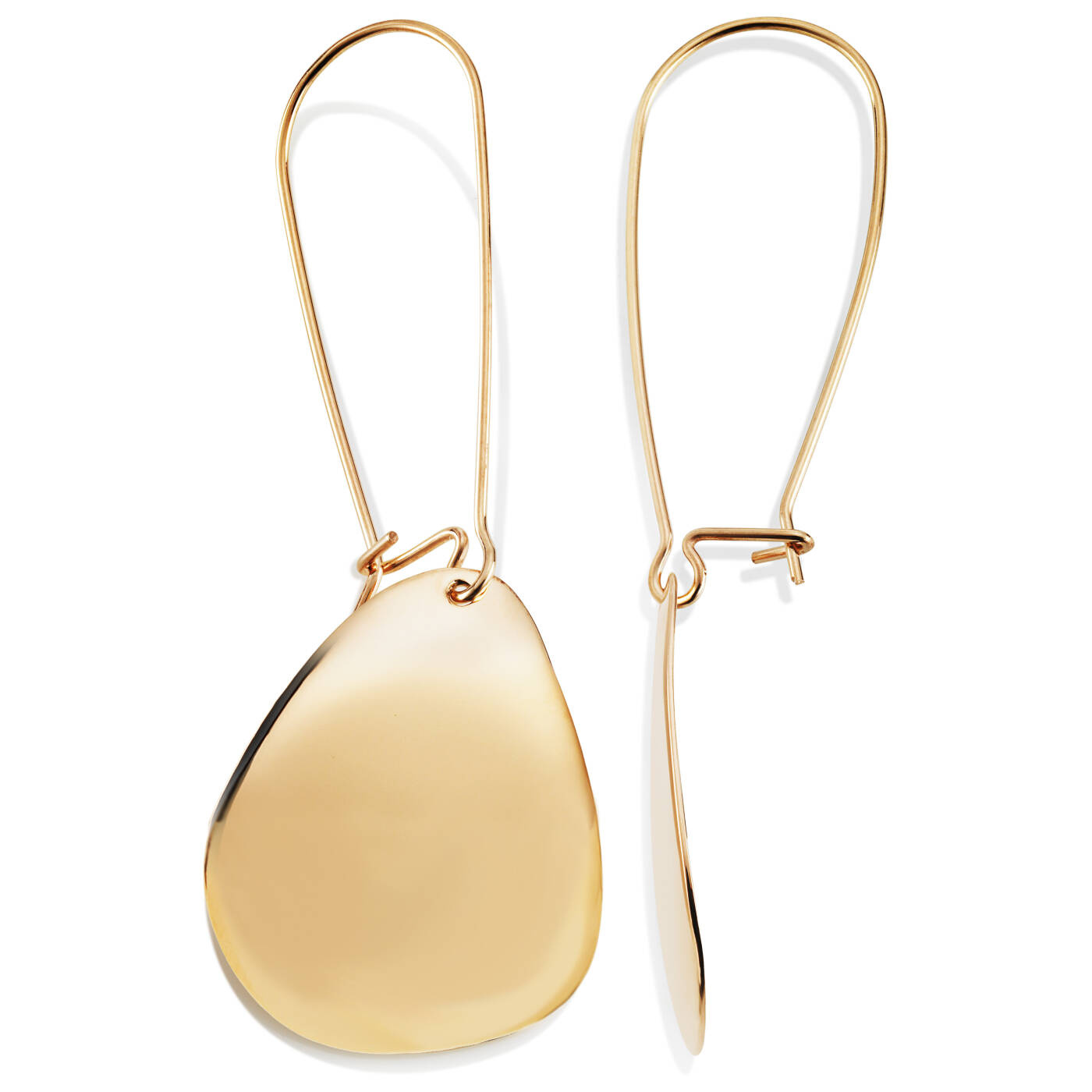 Little Rose Petal Oorbel goud