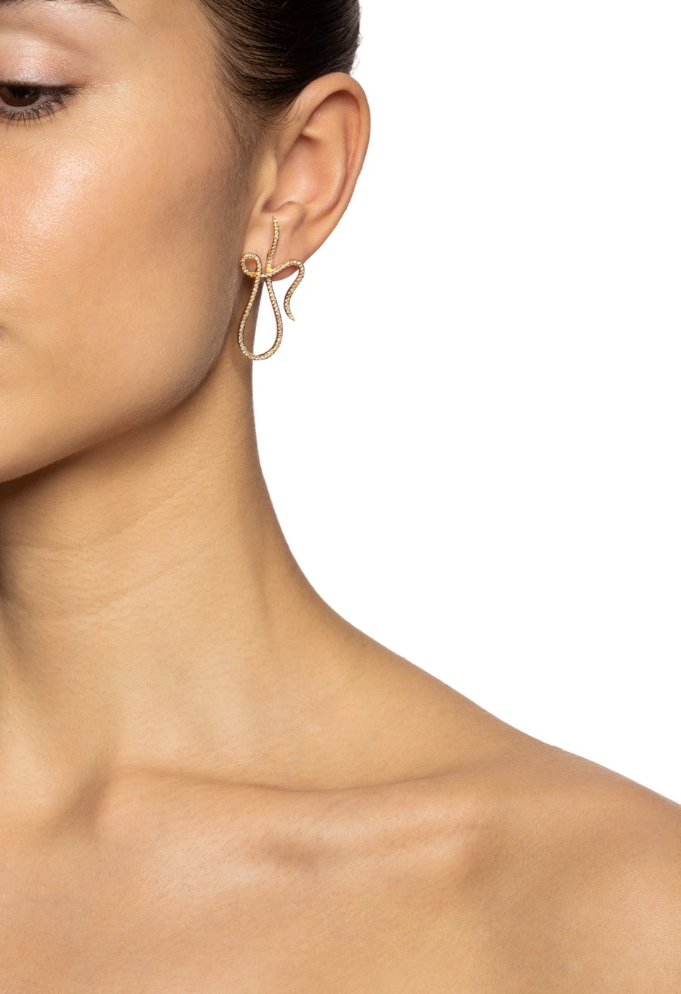 Shape Of A Dream & Stars Oorbel goud