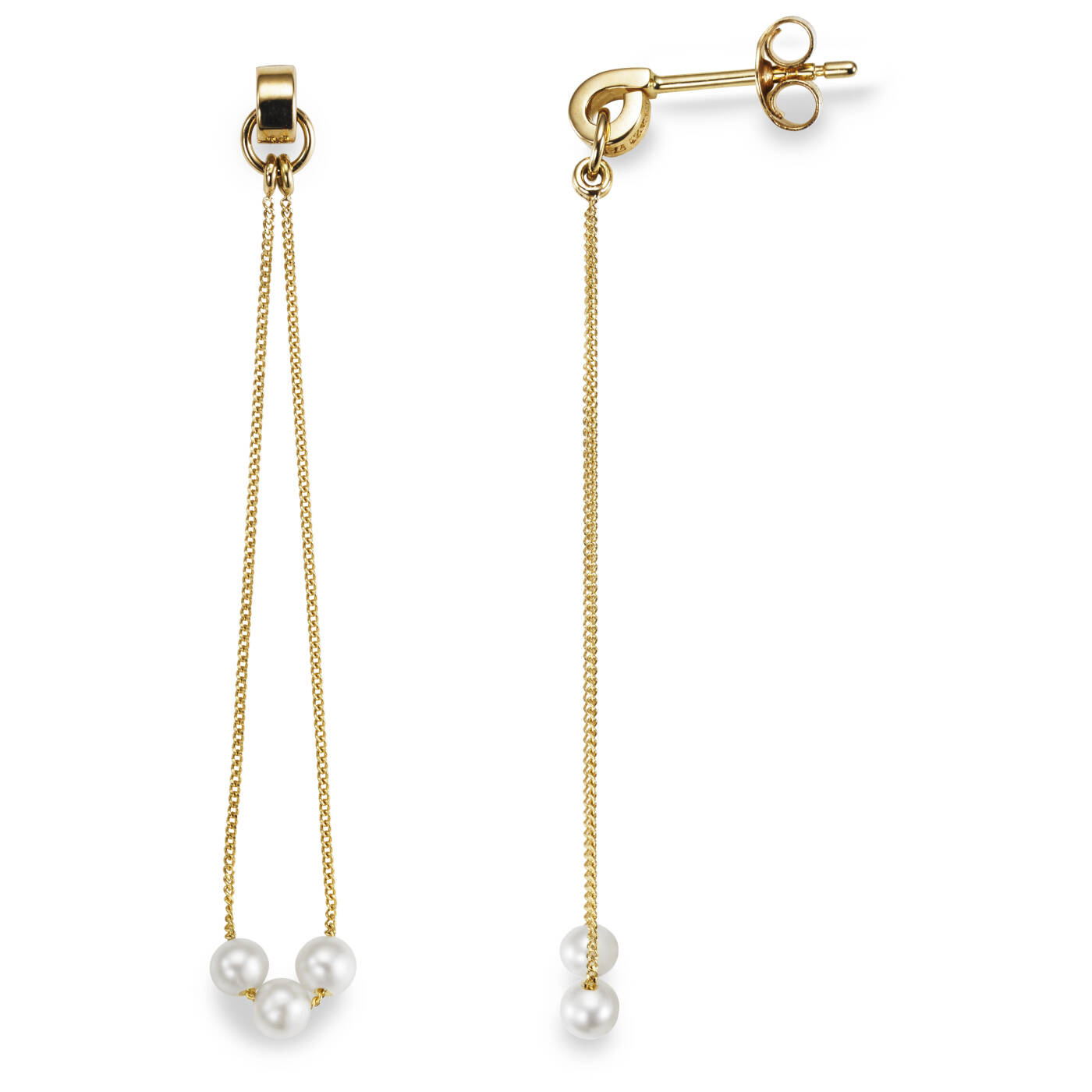 My Little Pearl Oorbel goud