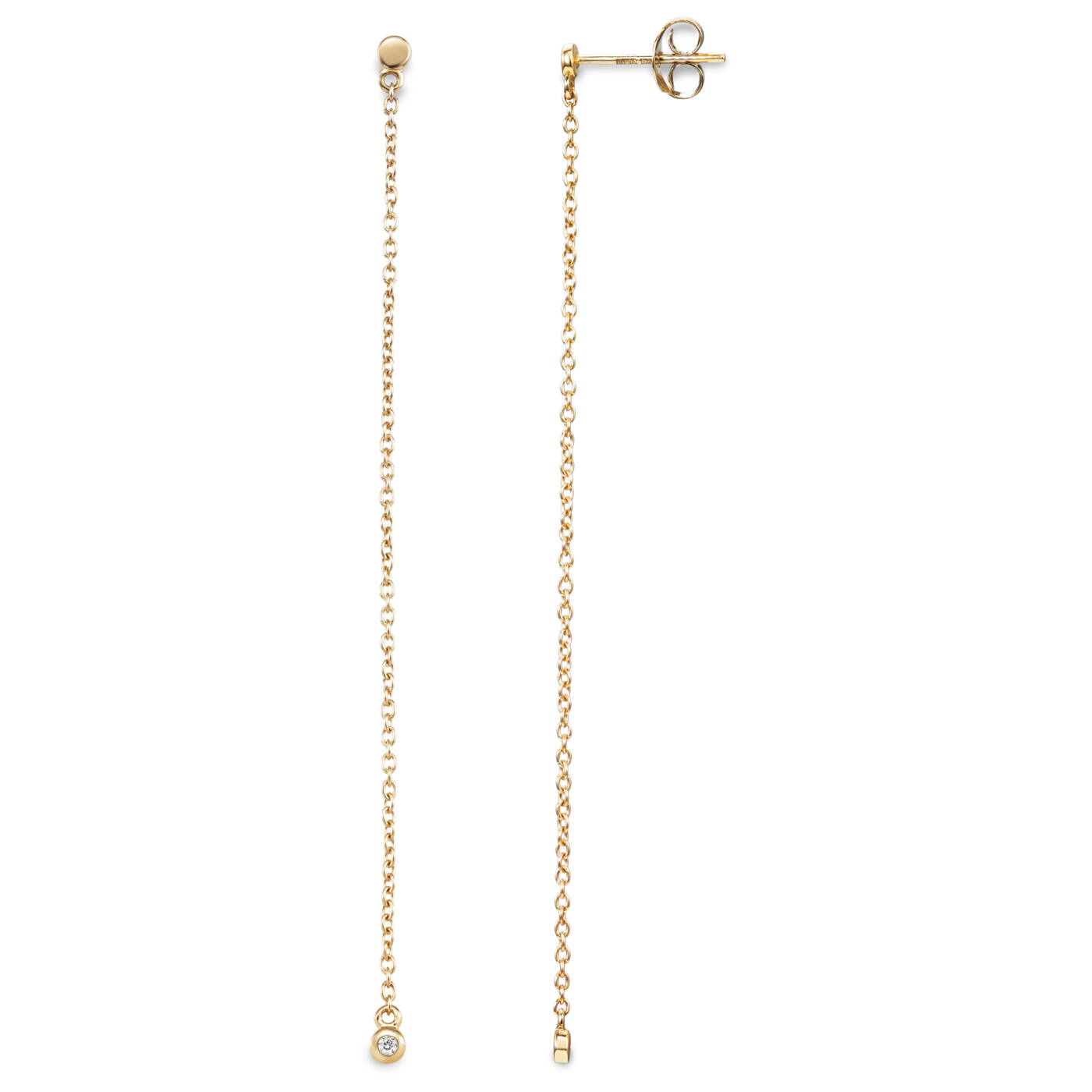 My First Diamond Oorbel goud