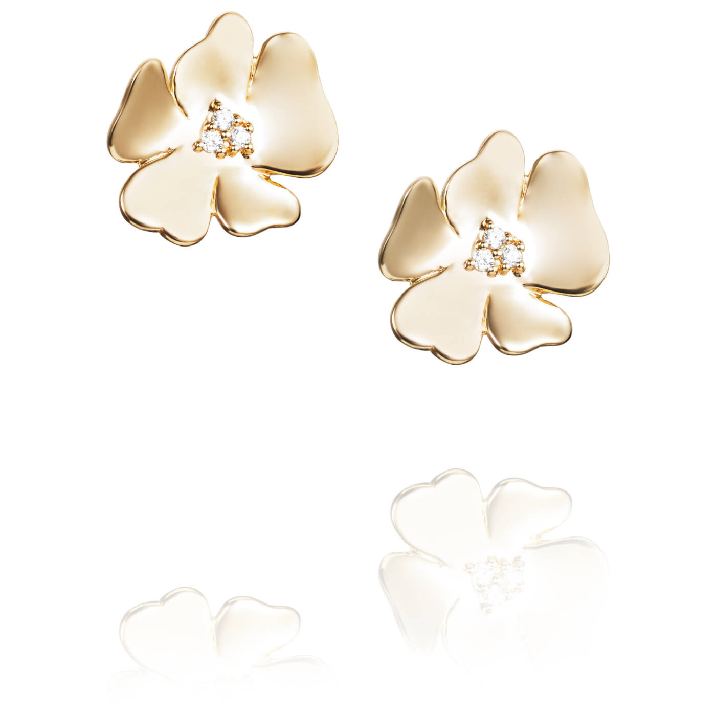 Violet & Stars Oorbel goud