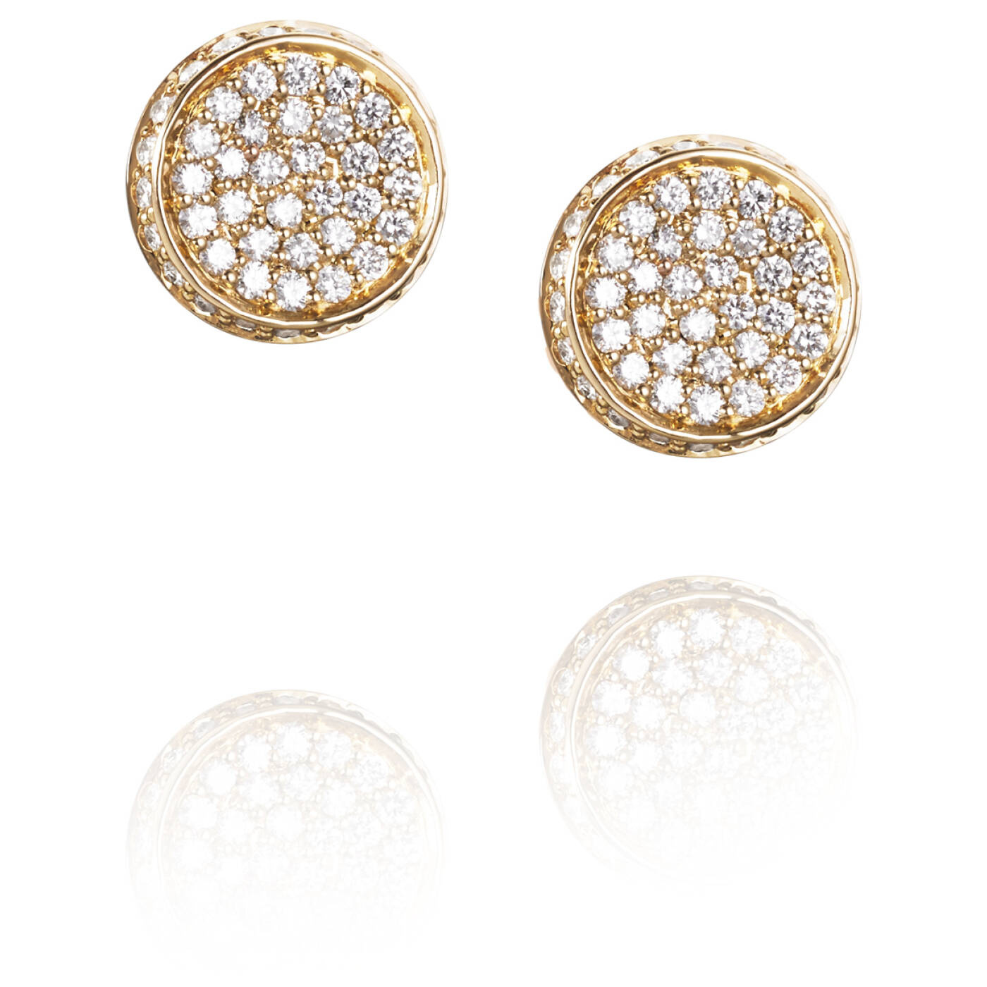 Love Bowl Mini & Stars Oorbel goud