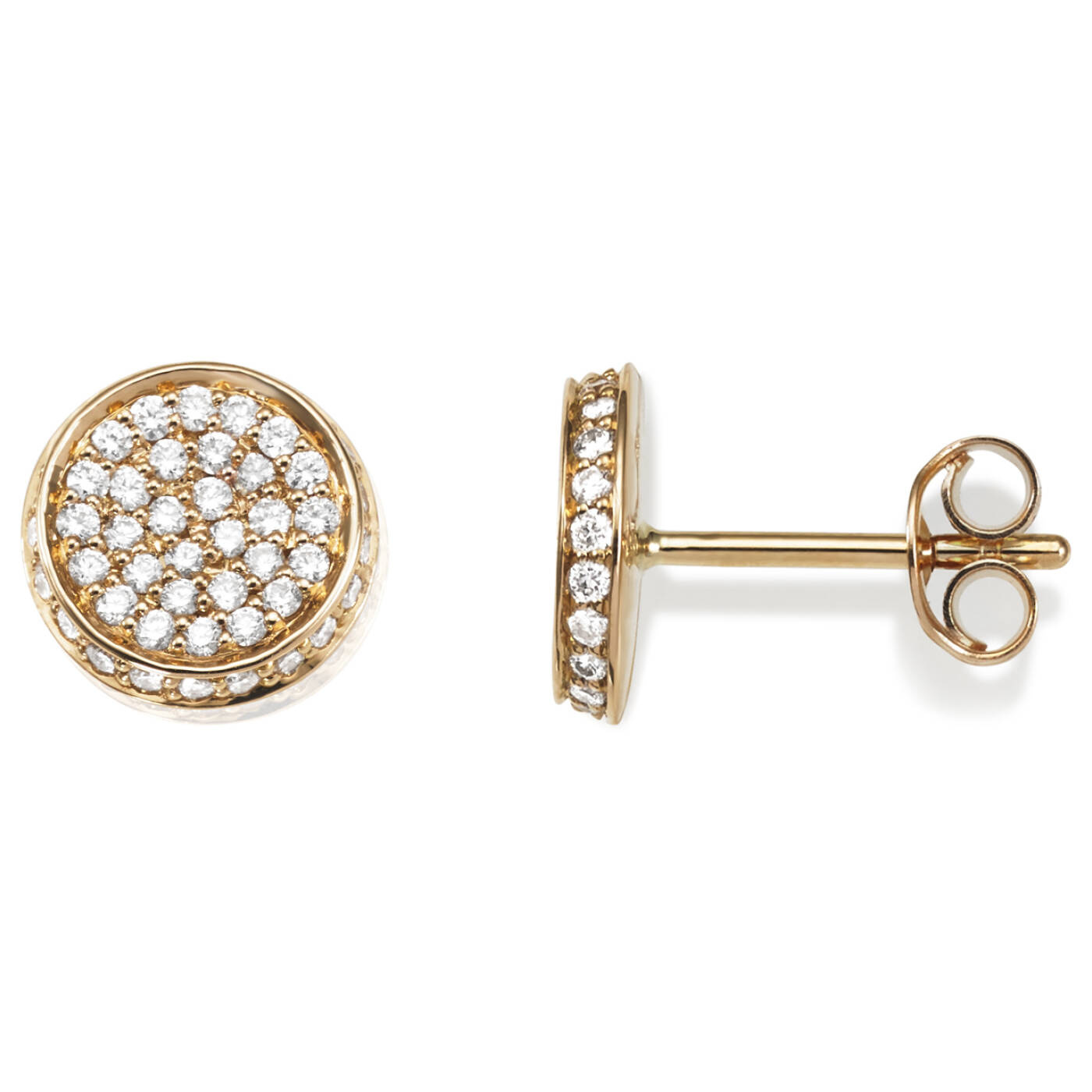 Love Bowl Mini & Stars Oorbel goud