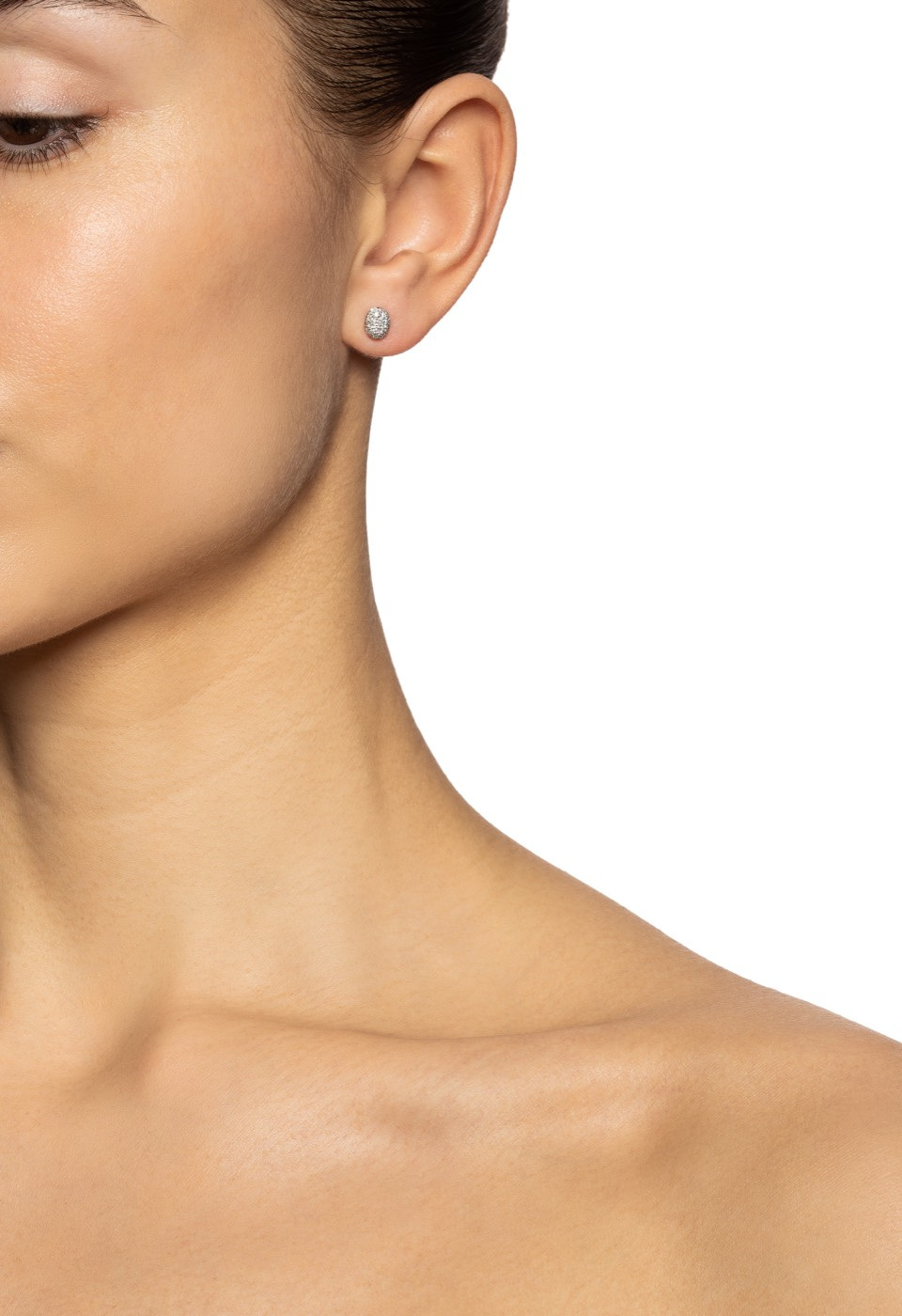 Love Bead - Diamonds Oorbel Witgoud