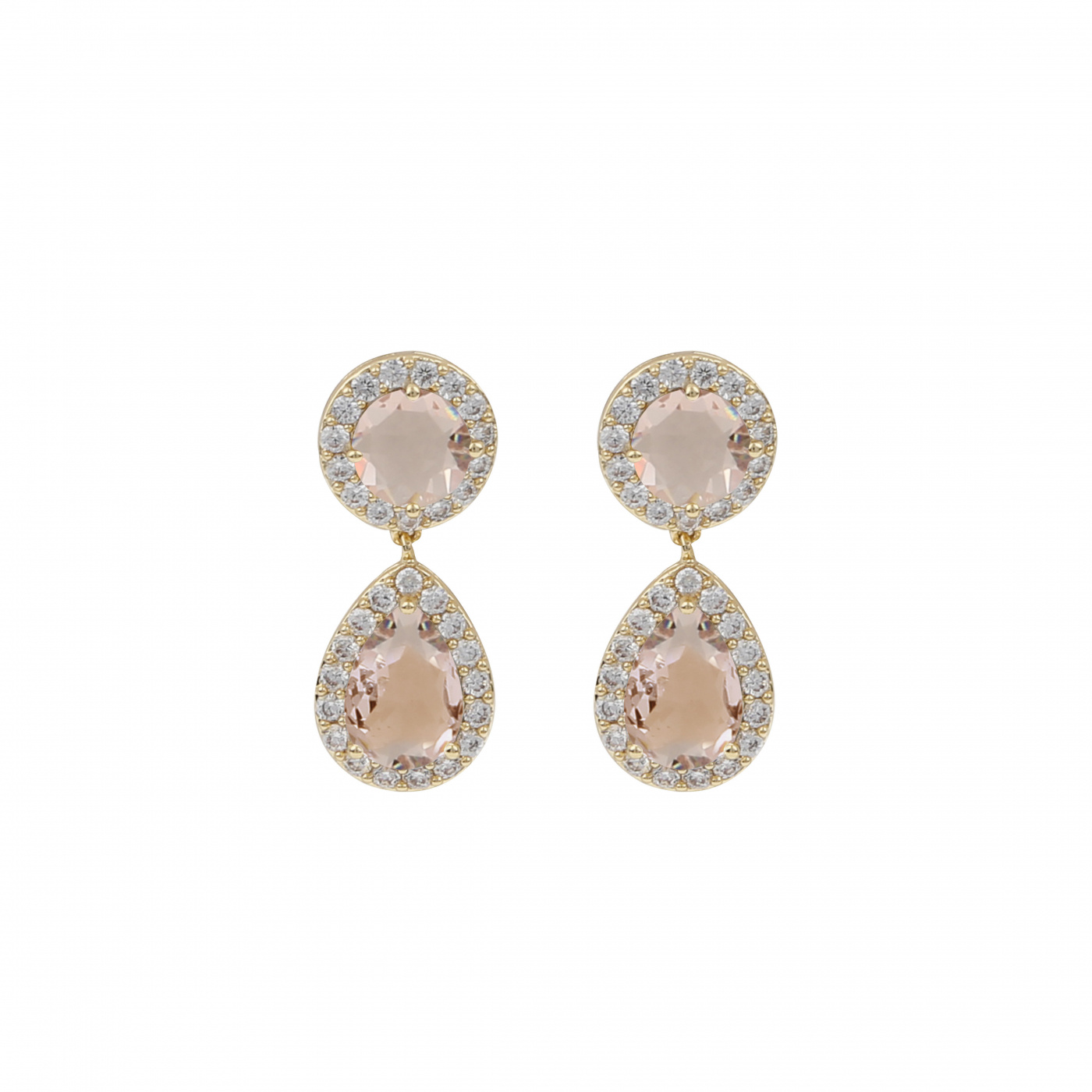 Louisiana short Oorbel Goud