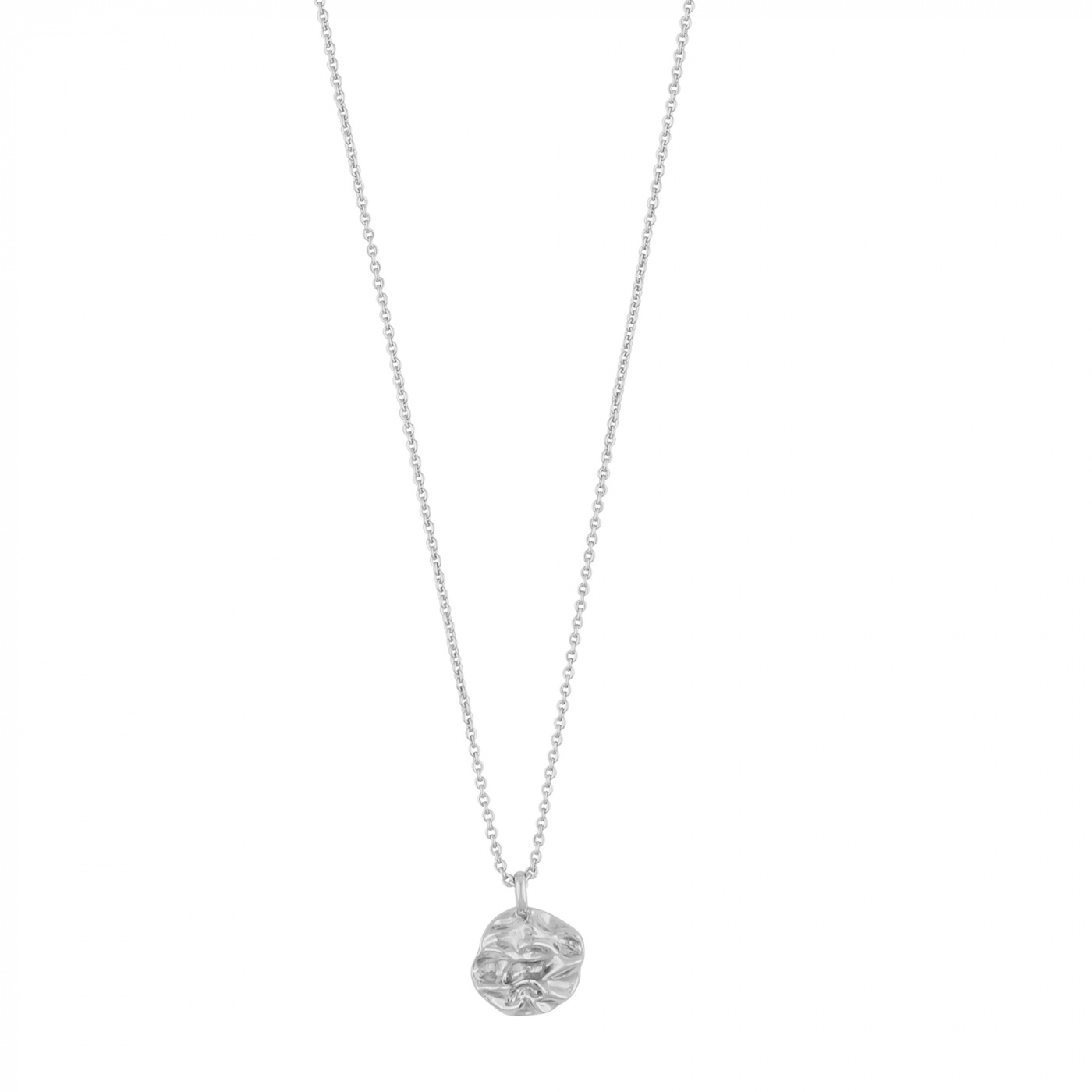 Oz pendant neck 45 plain Zilver-45 cm