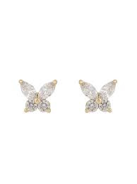Meya Butterfly small Earrings Gold