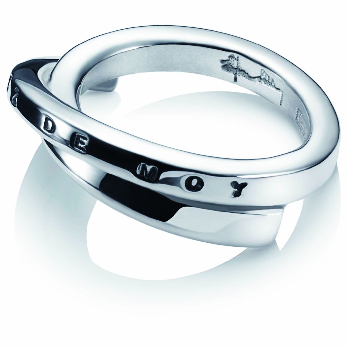 Pencez De Moy Edge Ring Zilver