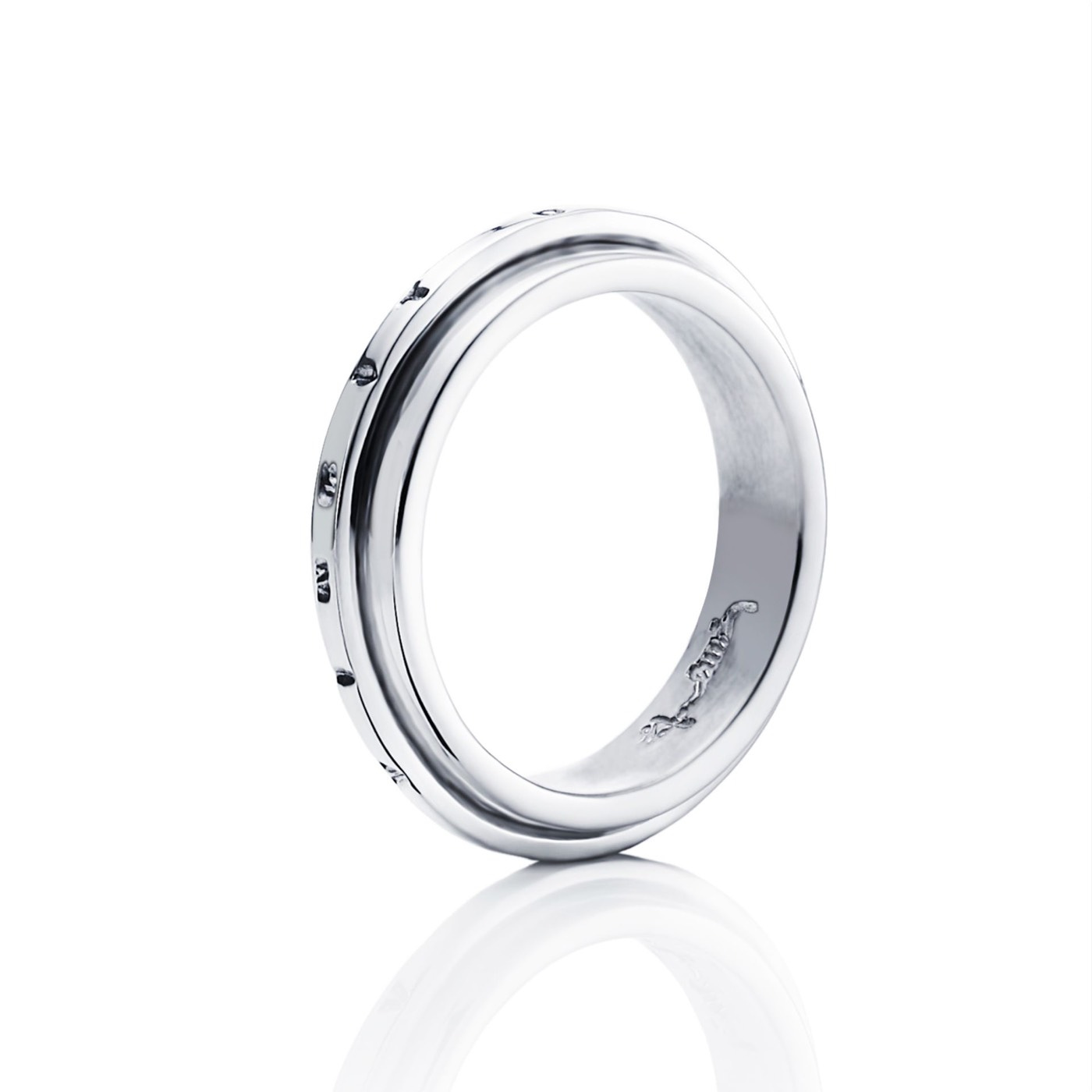 AVO Edge Ring Zilver