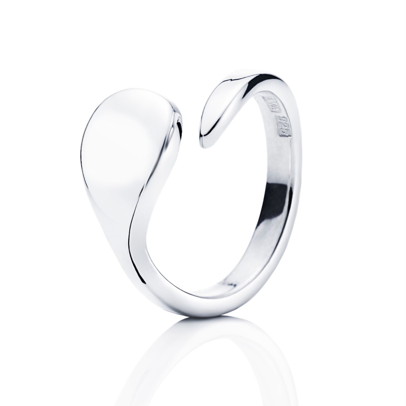 Tears Ring Zilver