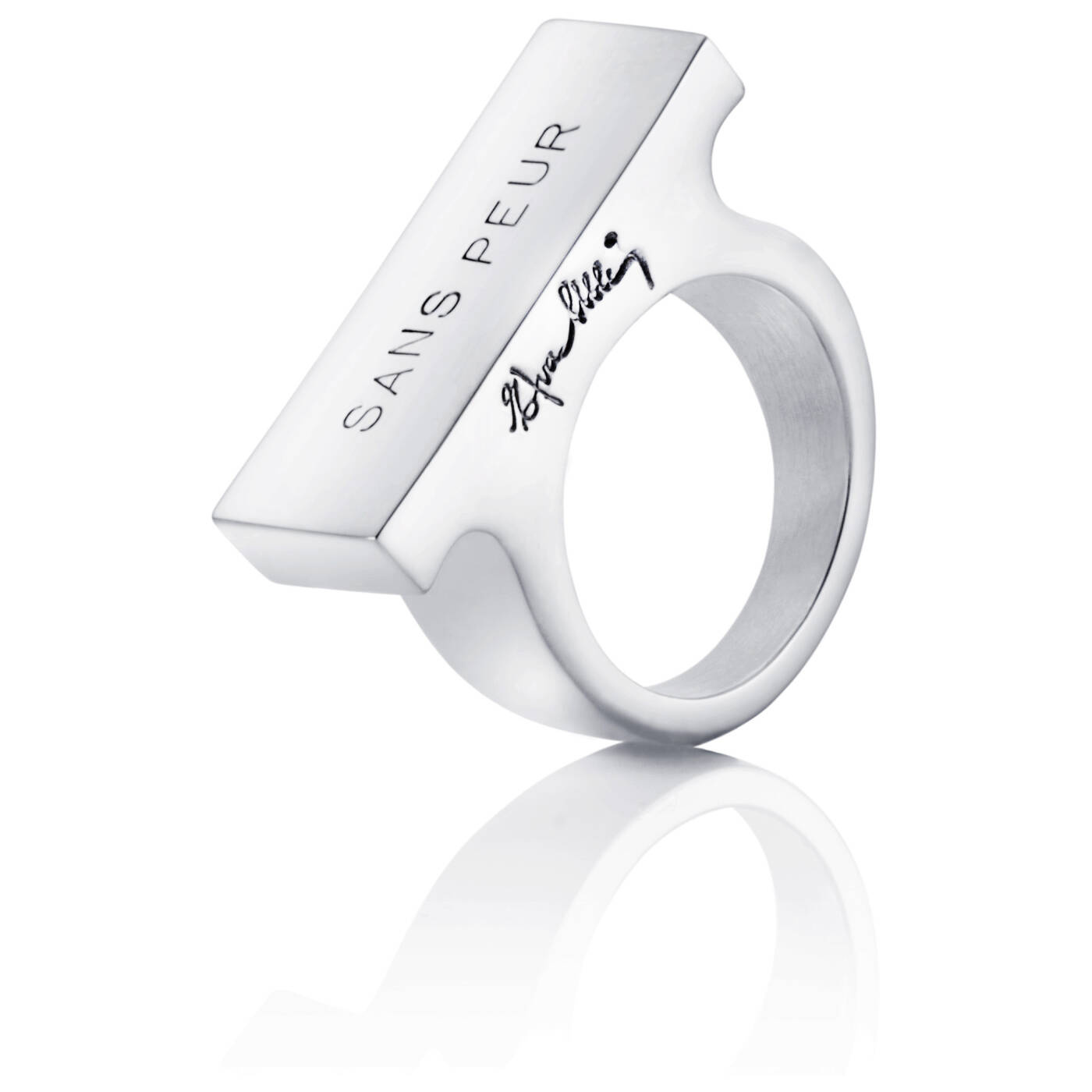Funky - Sans Peur Ring Zilver