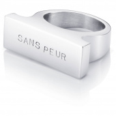Funky - Sans Peur Ring Zilver