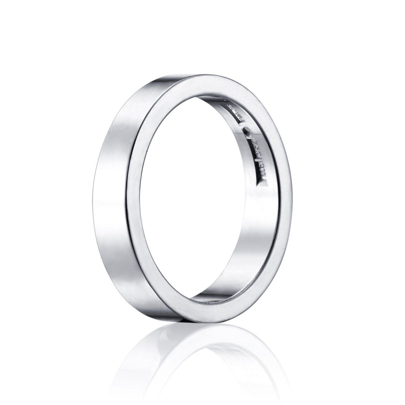 Irregeelar Slim Ring Zilver