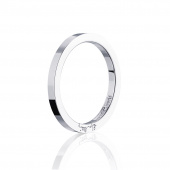 Plain & Signature Thin Ring Zilver