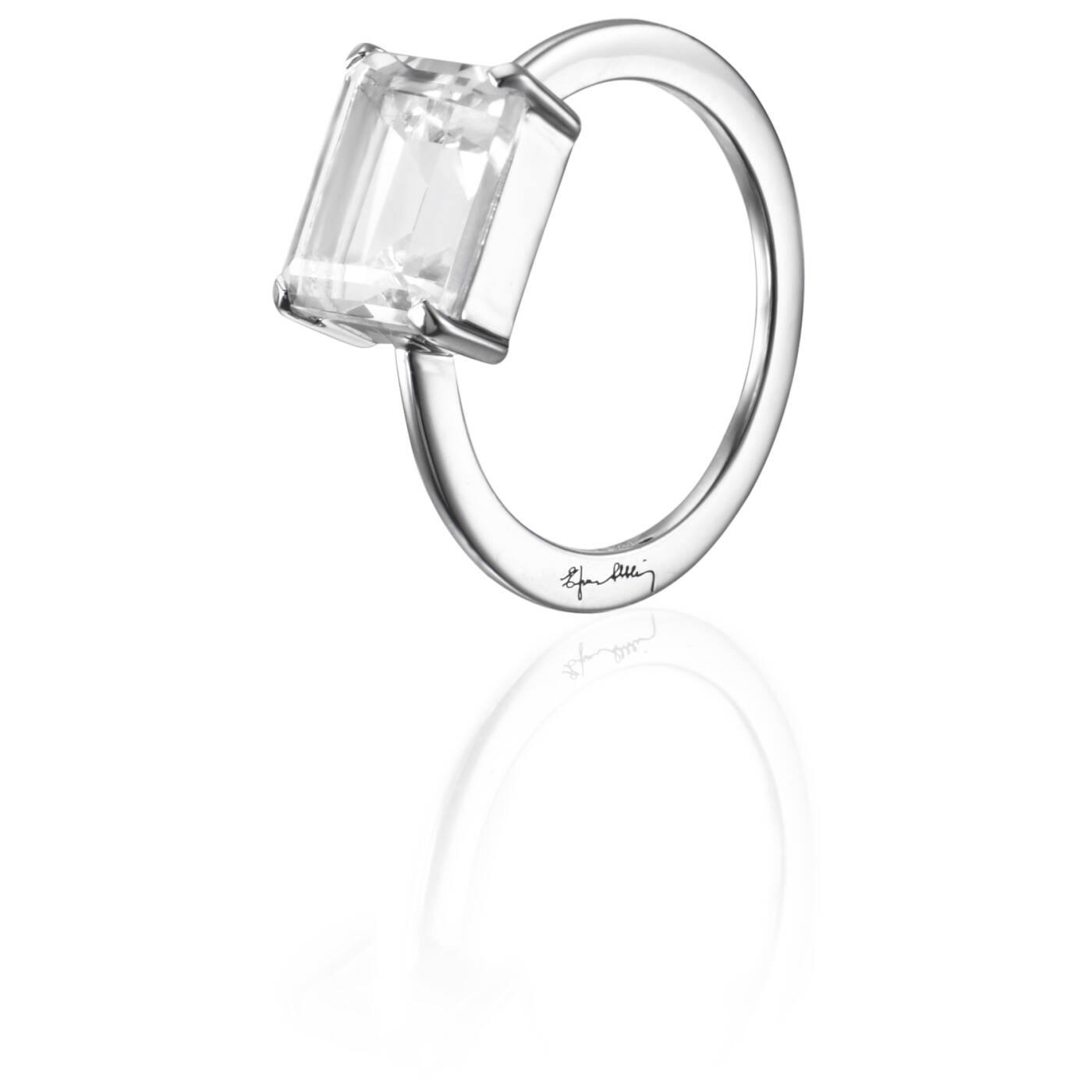 A Clear Dream Ring Zilver