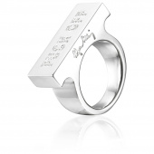 Funky & Stars - Paparazzi Ring Zilver