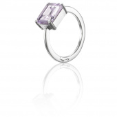 A Purple Dream Ring Zilver