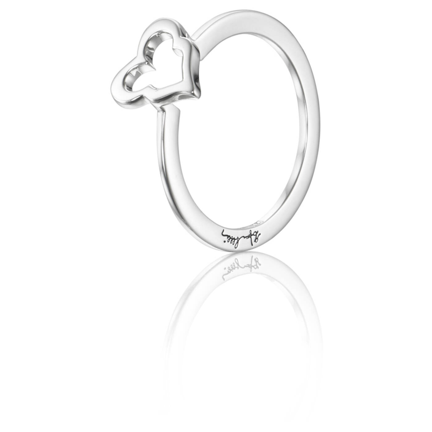Crazy Heart Ring Zilver
