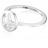 Peace Ring Zilver