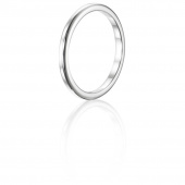 1.01 Days - Two Plain Ring Zilver