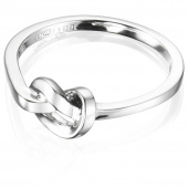 Love Knot - Zilver Ring Zilver