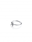 Catch A Falling Star Ring Zilver