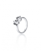 The Mountain & I Ring Zilver Crystal Quartz  The Mountain & I Ring Zilver Crystal Quartz
