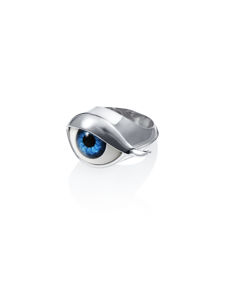 Eye See You Ring Zilver