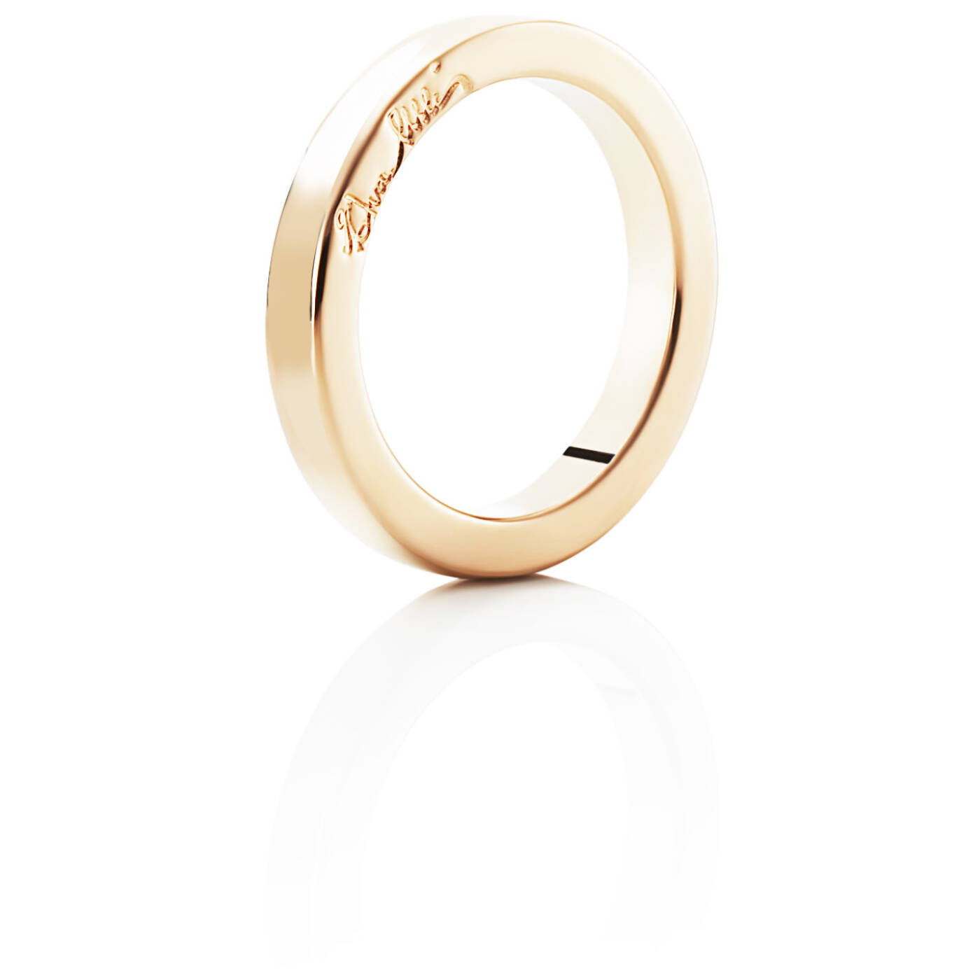 Half Round Ring goud