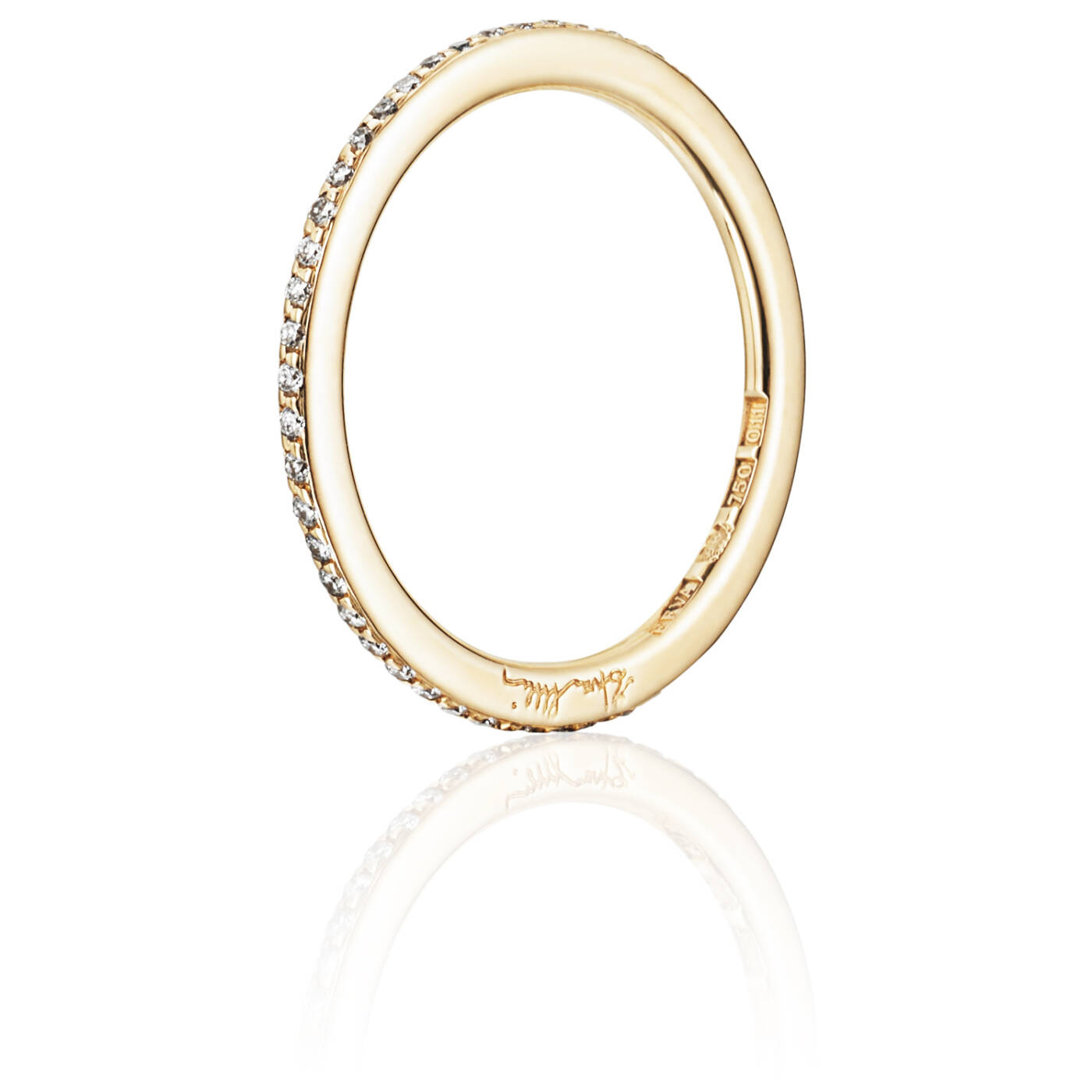 Love Bead & Stars Band Ring goud