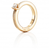 Heart To Heart 0.50 ct diamant Ring goud