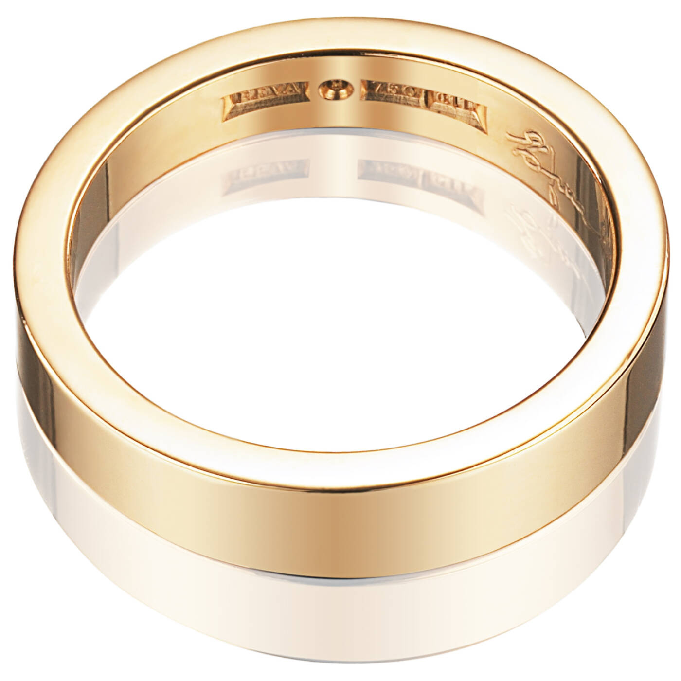Irregeelar Slim Ring goud