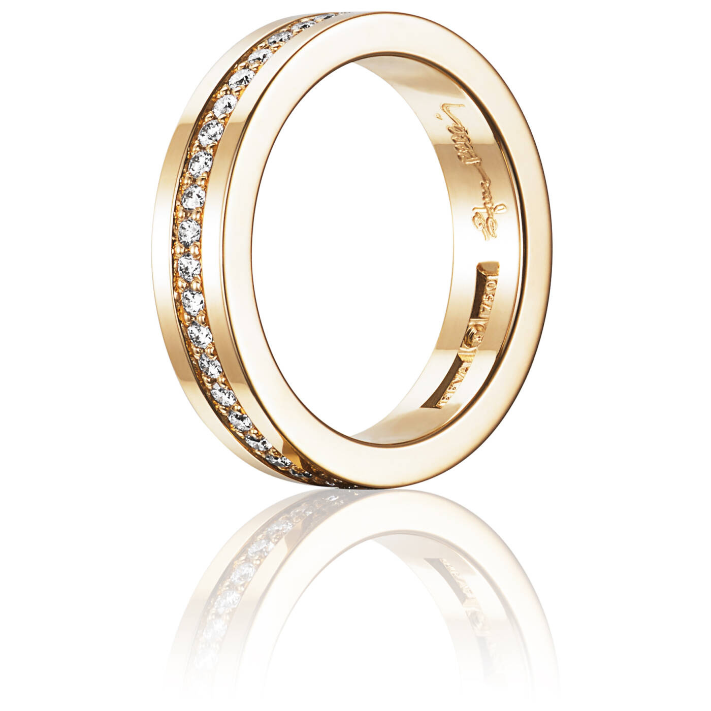 4½ & Stars Ring goud