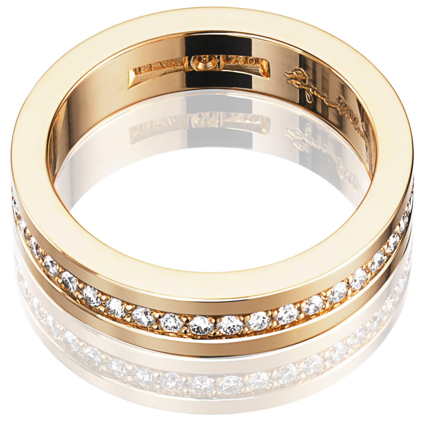 4½ & Stars Ring goud