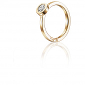 The Wedding Thin 0.40 ct diamant Ring goud