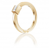 Deco Wedding Ring goud