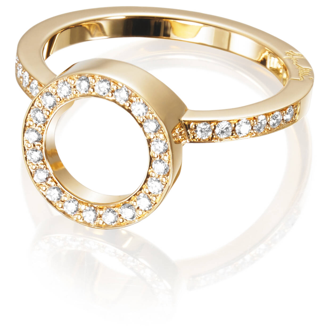 Circle Of Love II Ring goud