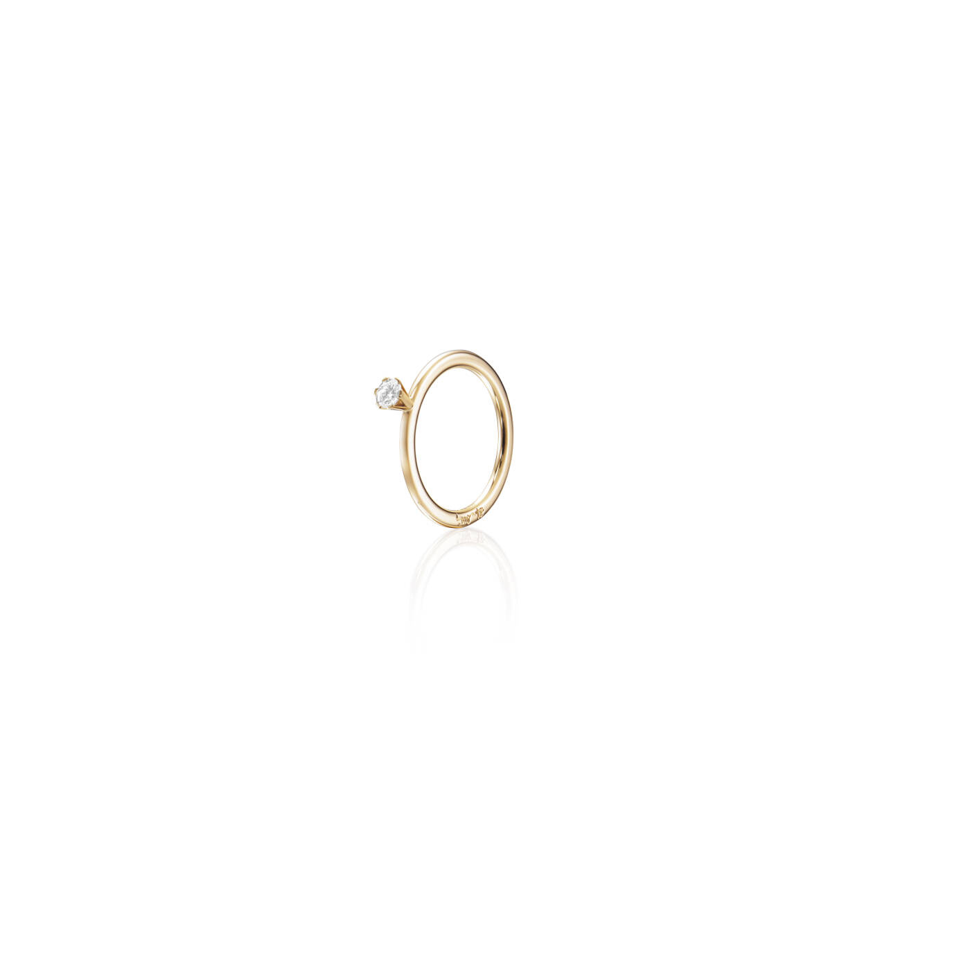 High On Love 0.19 ct diamant Ring goud