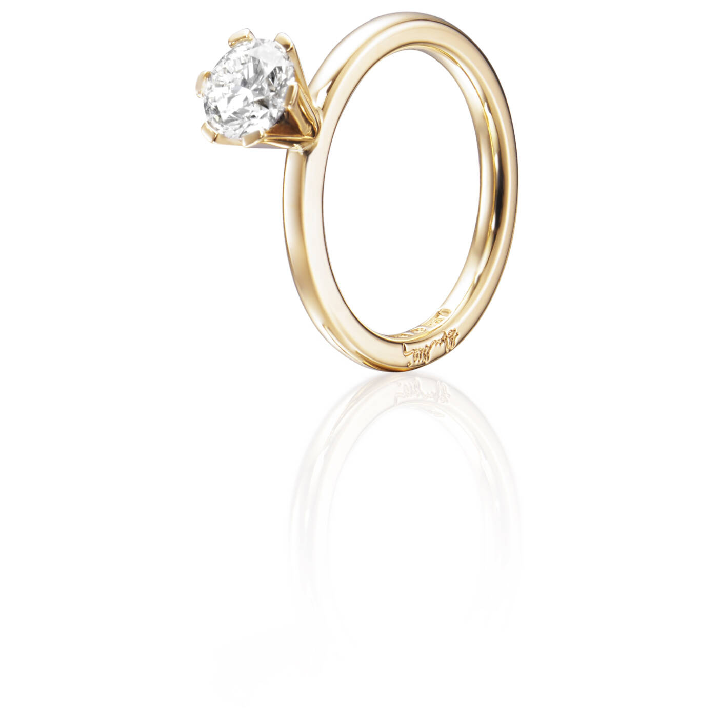 High On Love 1.0 ct diamant Ring goud