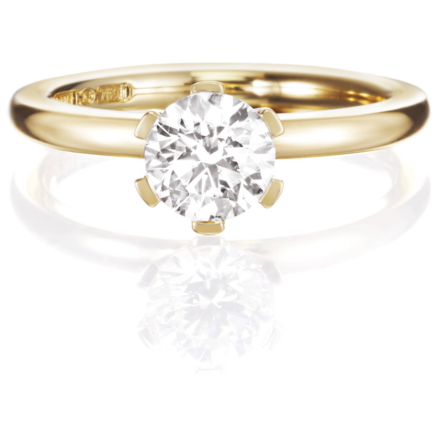 High On Love 1.0 ct diamant Ring goud