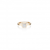 4 Love 0.40 ct diamant Ring goud