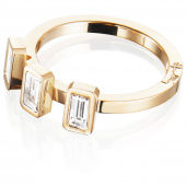 Baguette Wedding 0.60 ct diamant Ring goud