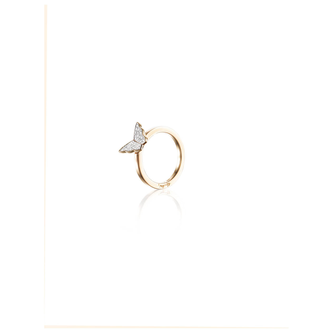 Little Miss Butterfly & Stars Ring goud