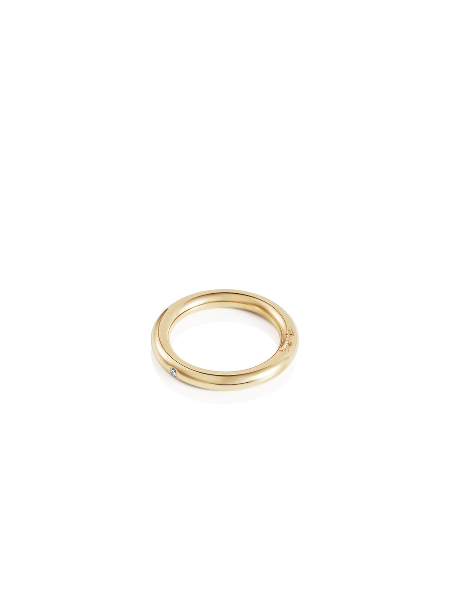 One Love & Stars Thin Ring Goud