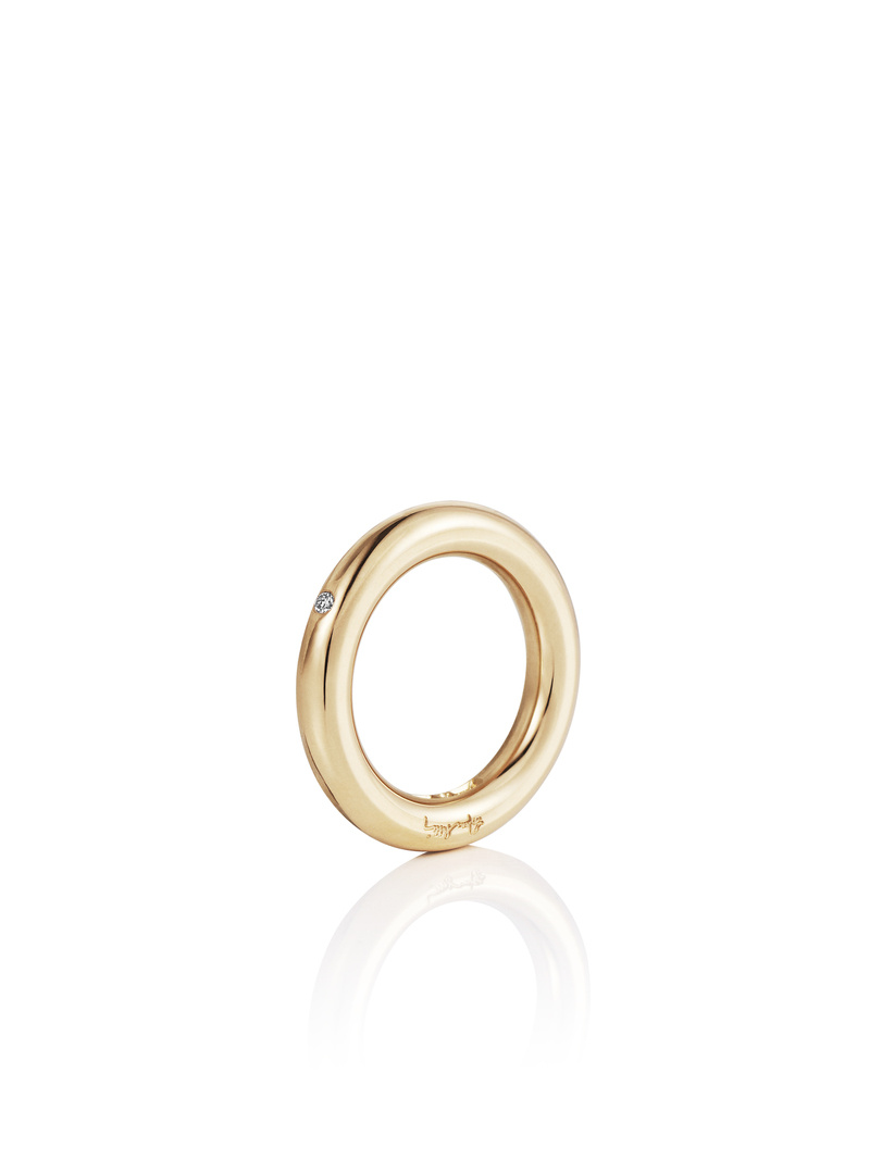 One Love & Stars Ring Goud