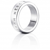 From Here To Eternity Stamped Ring Witgoud