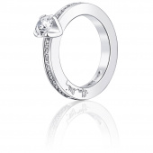 Heart To Heart 0.50 ct diamant Ring Witgoud