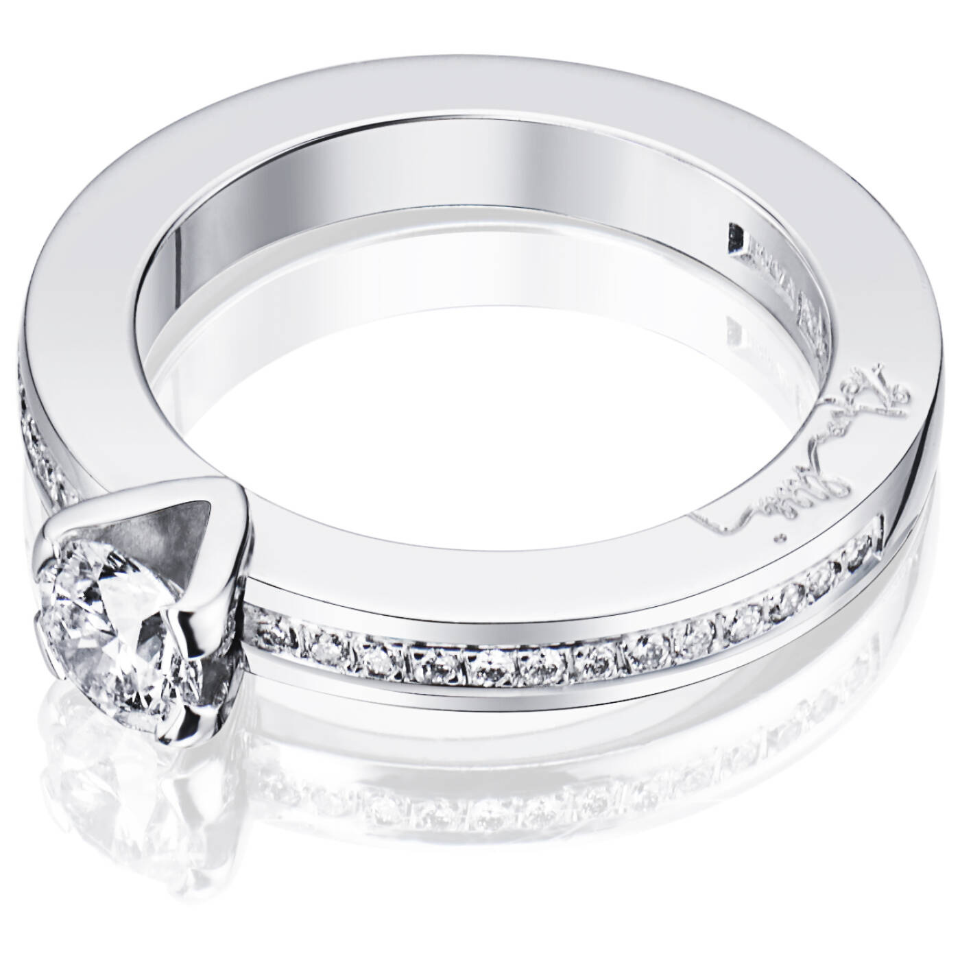 Heart To Heart 0.50 ct diamant Ring Witgoud
